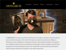 Tablet Screenshot of playmonarch.com